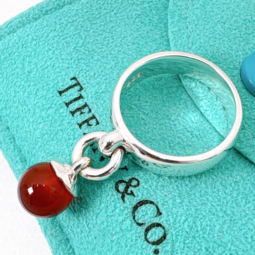 極美品 オールドティファニー ボールダングル リング 12.5号 シルバー925