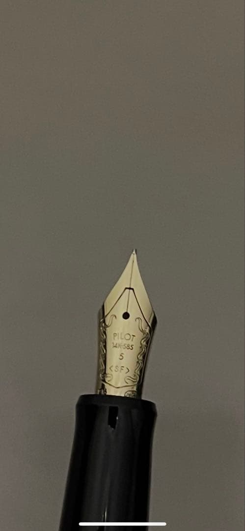 パイロットPILOT 万年筆　カスタム74 SF(細軟) 14K
