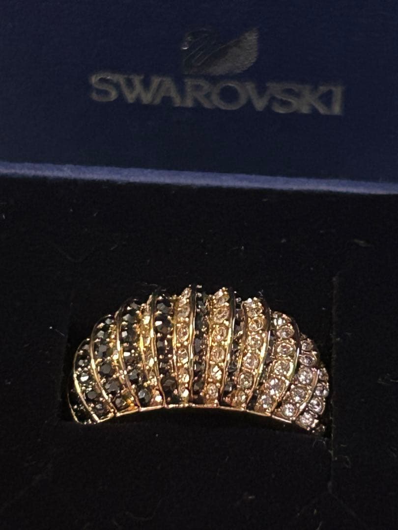 Swarovski domed ラグジュアリードームド リング 52/11号