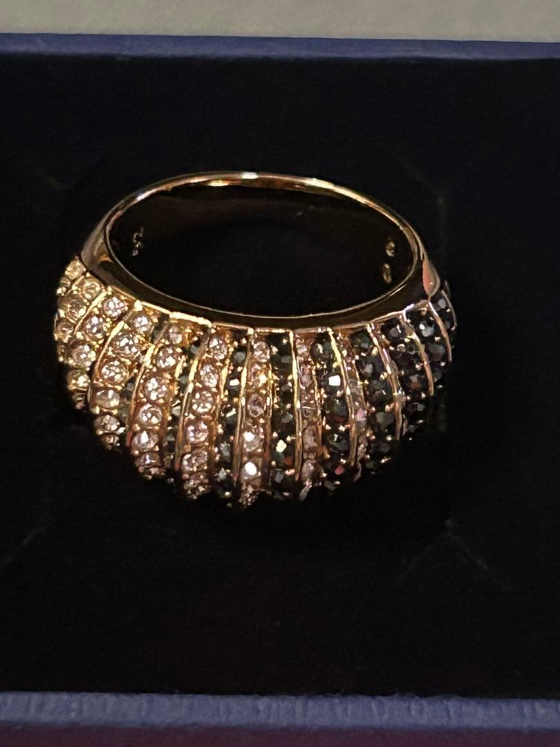 Swarovski domed ラグジュアリードームド リング 52/11号