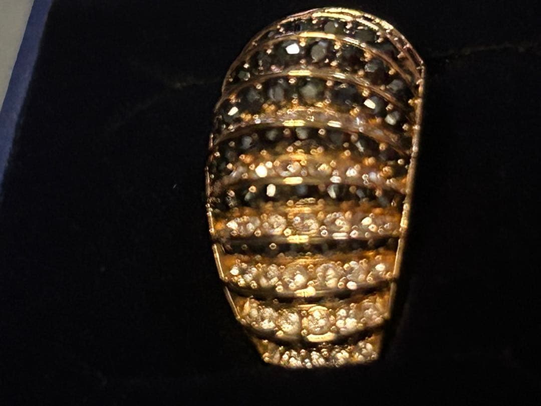 Swarovski domed ラグジュアリードームド リング 52/11号