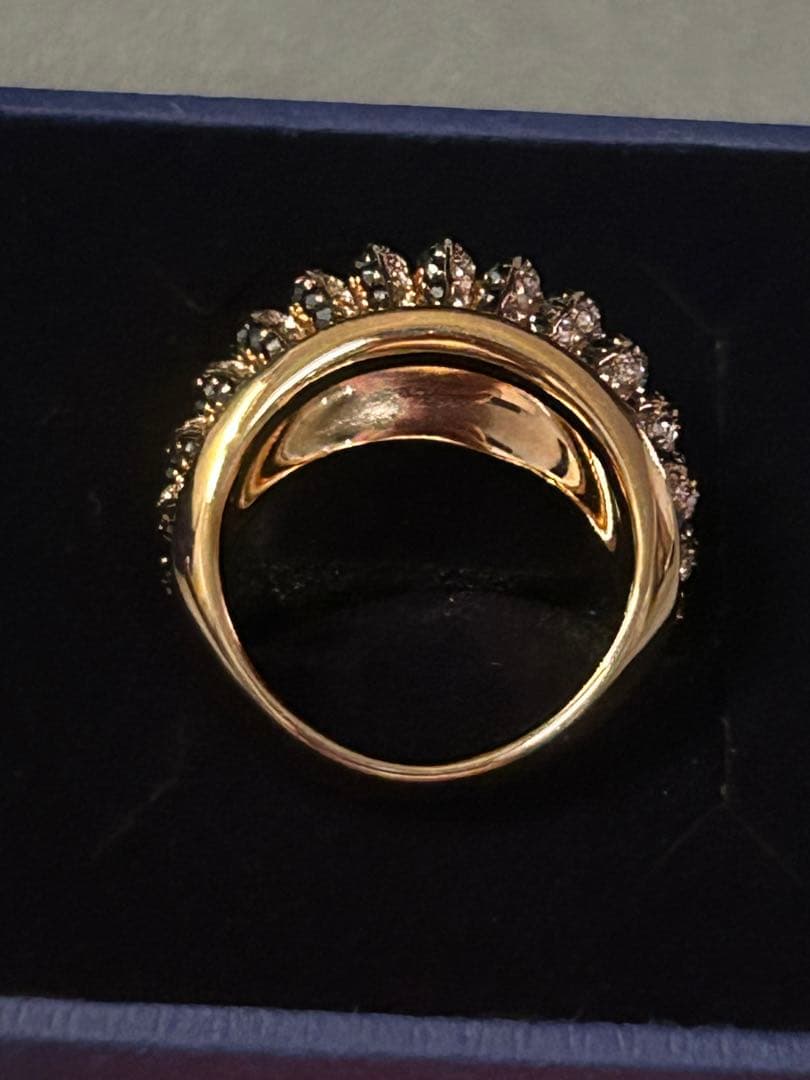 Swarovski domed ラグジュアリードームド リング 52/11号