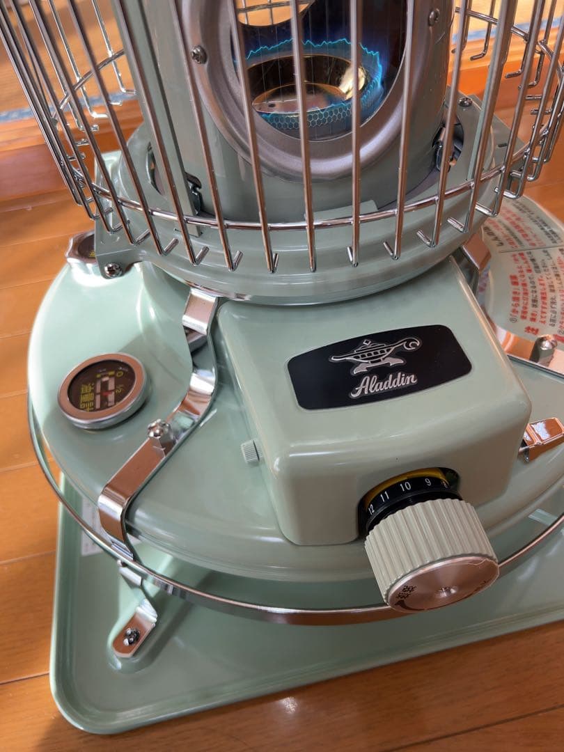 【極美品・使用数日のみ】アラジン ブルーフレームヒーター BF3911-G