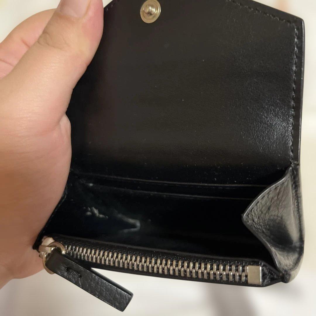 美品 マルジェラ MM6 JAPANESE6 レター型財布