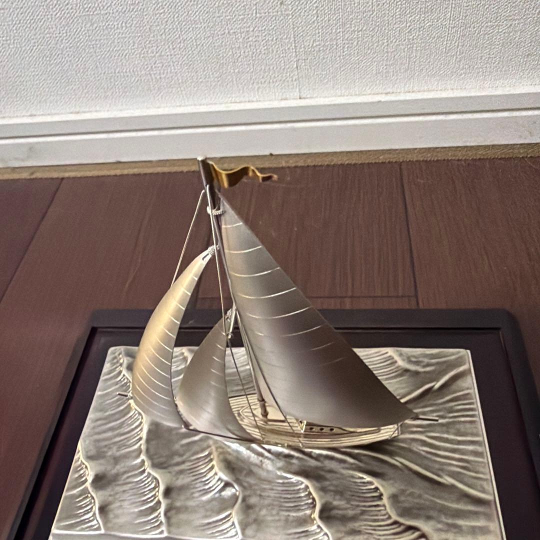 武比古TAKEHIKOヨットシリーズ精巧で瀟洒SILVER985銀細工略歴書付