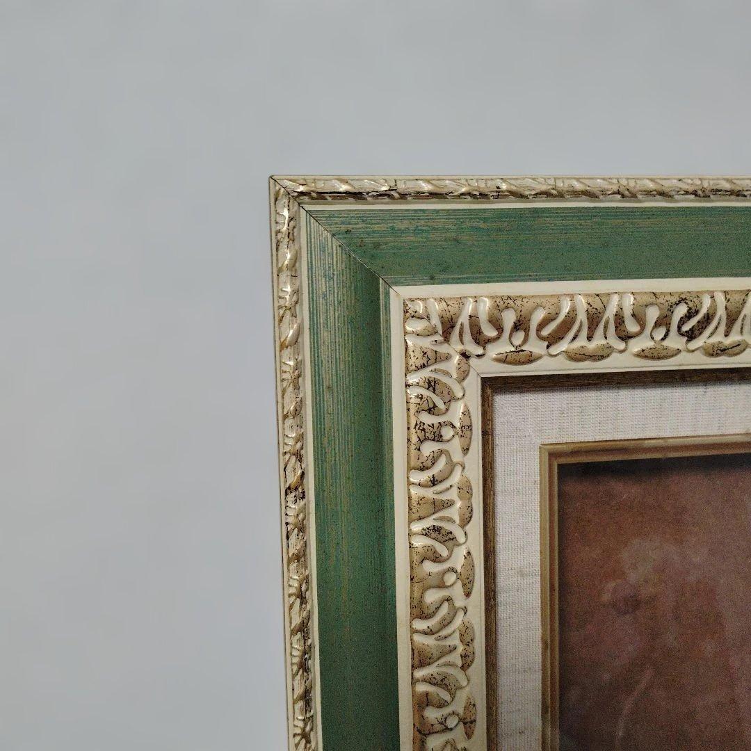 油彩額　ゴールド　額縁　アンティーク