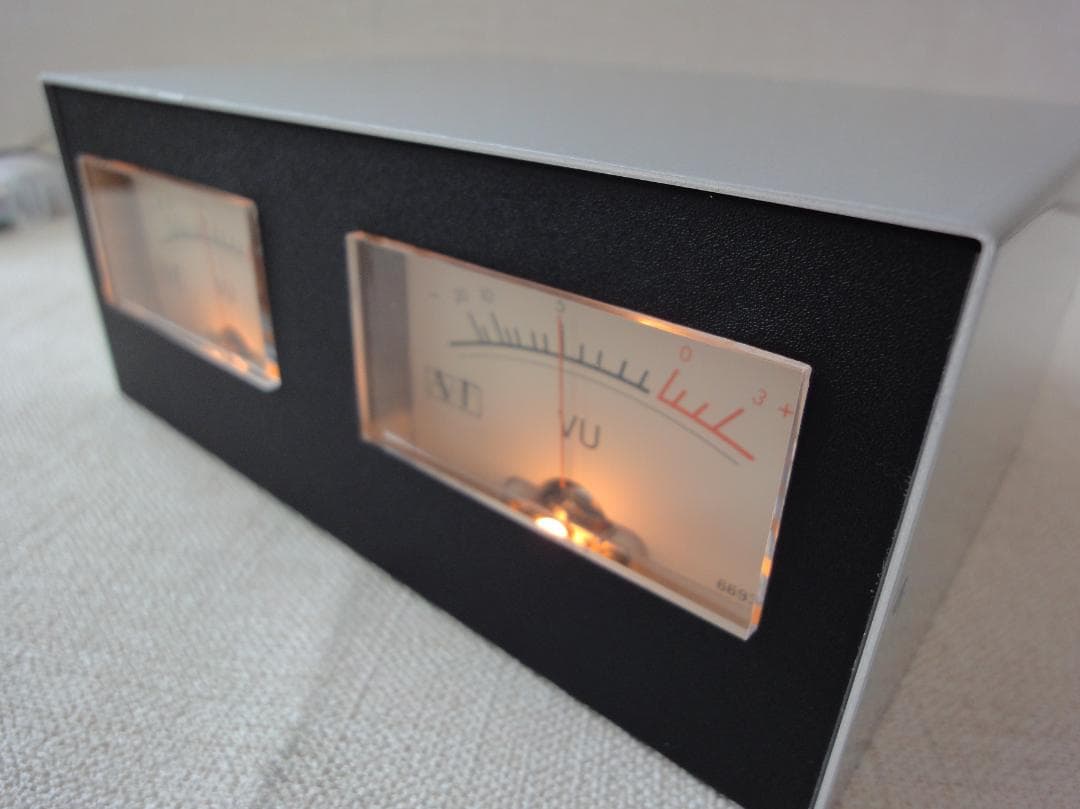 自作ステレオVUメーター196号機（A&Fワイドタイプ中型）