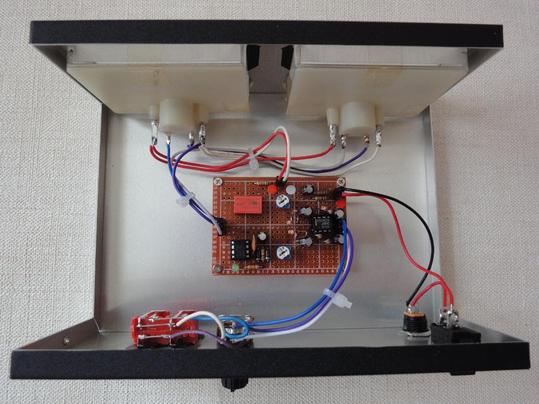 自作ステレオVUメーター196号機（A&Fワイドタイプ中型）
