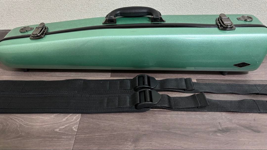 ソプラノサックス ハードケース グリーン マルカート