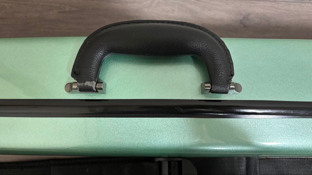 ソプラノサックス ハードケース グリーン マルカート