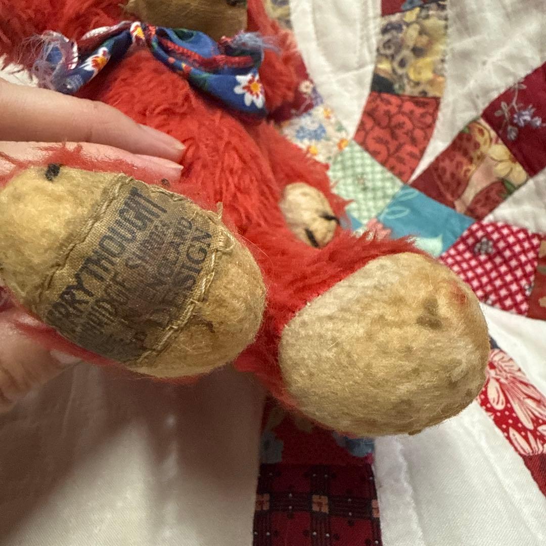 メリーソート merrythoughtレグタグビンテージベア