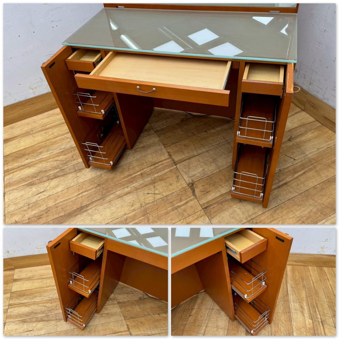 T1426☆美品☆アルフレックス　コンポーザー　ドレッサー　鏡台　化粧台