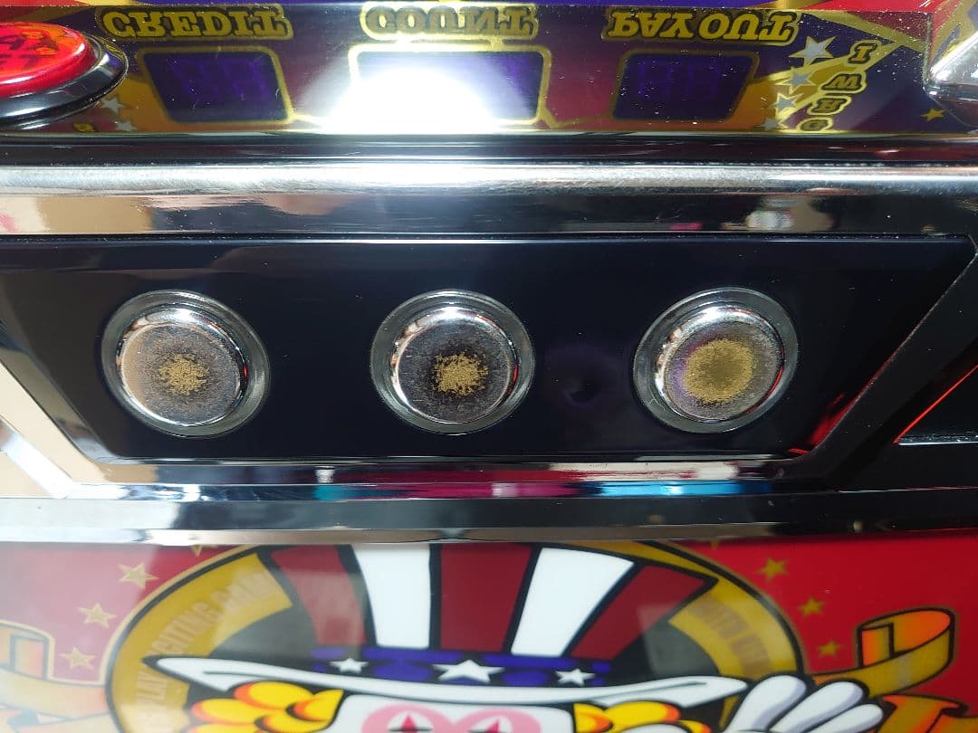 パチスロ実機 アイムジャグラー 傷あり