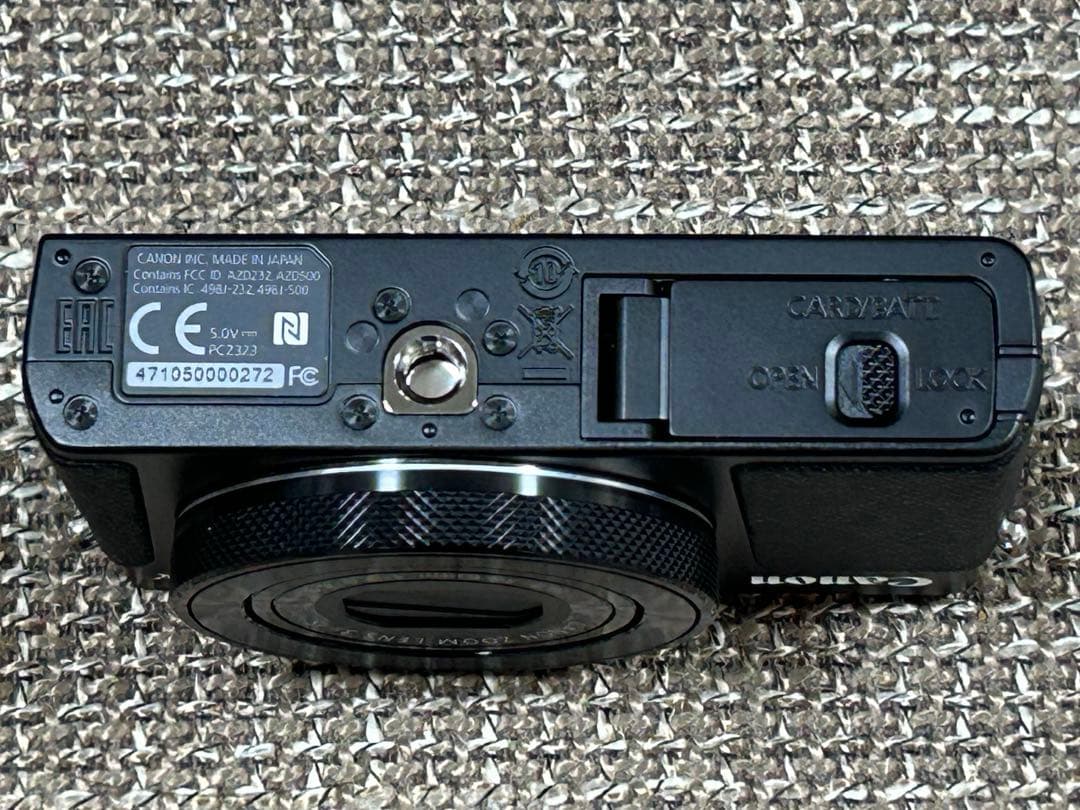 【超美品】Canon PowerShotG9X Mark2 ブラック