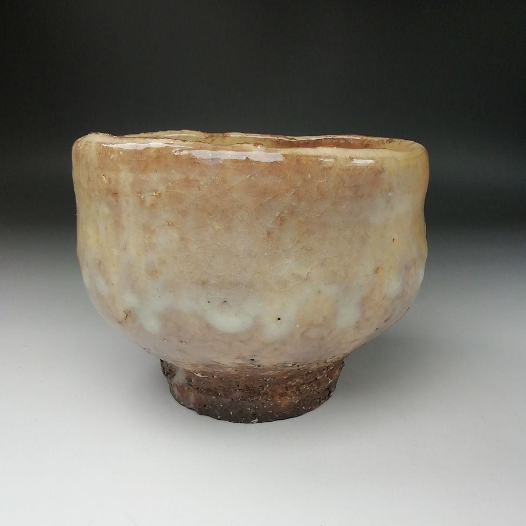 Ｔ１６７　茶碗　『萩茶碗』『天鵬山　広瀬淡雅造』　共箱　抹茶碗　茶道具