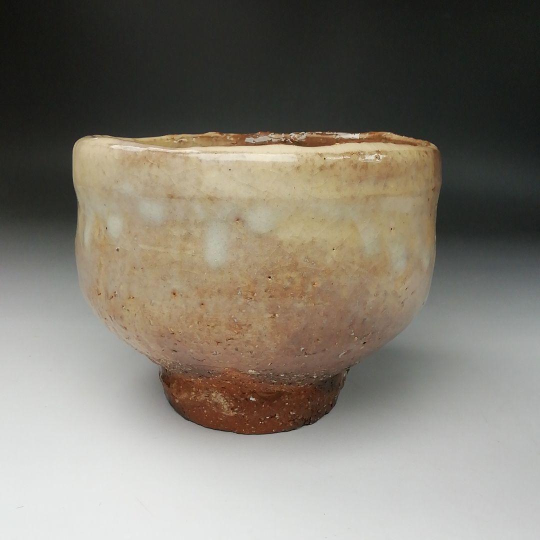 Ｔ１６７　茶碗　『萩茶碗』『天鵬山　広瀬淡雅造』　共箱　抹茶碗　茶道具