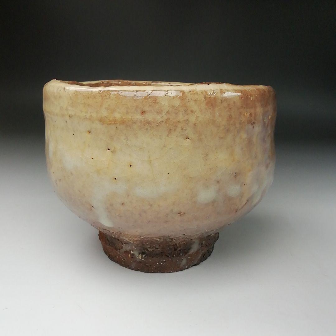 Ｔ１６７　茶碗　『萩茶碗』『天鵬山　広瀬淡雅造』　共箱　抹茶碗　茶道具