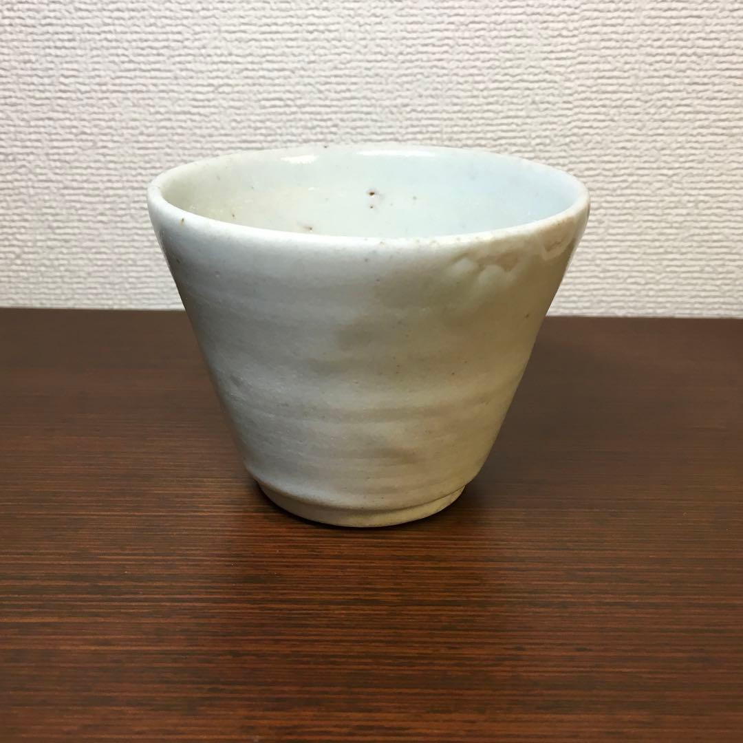 骨董　アンティーク　古伊万里　白磁　蕎麦猪口　酒器　初期　無傷　そば猪口