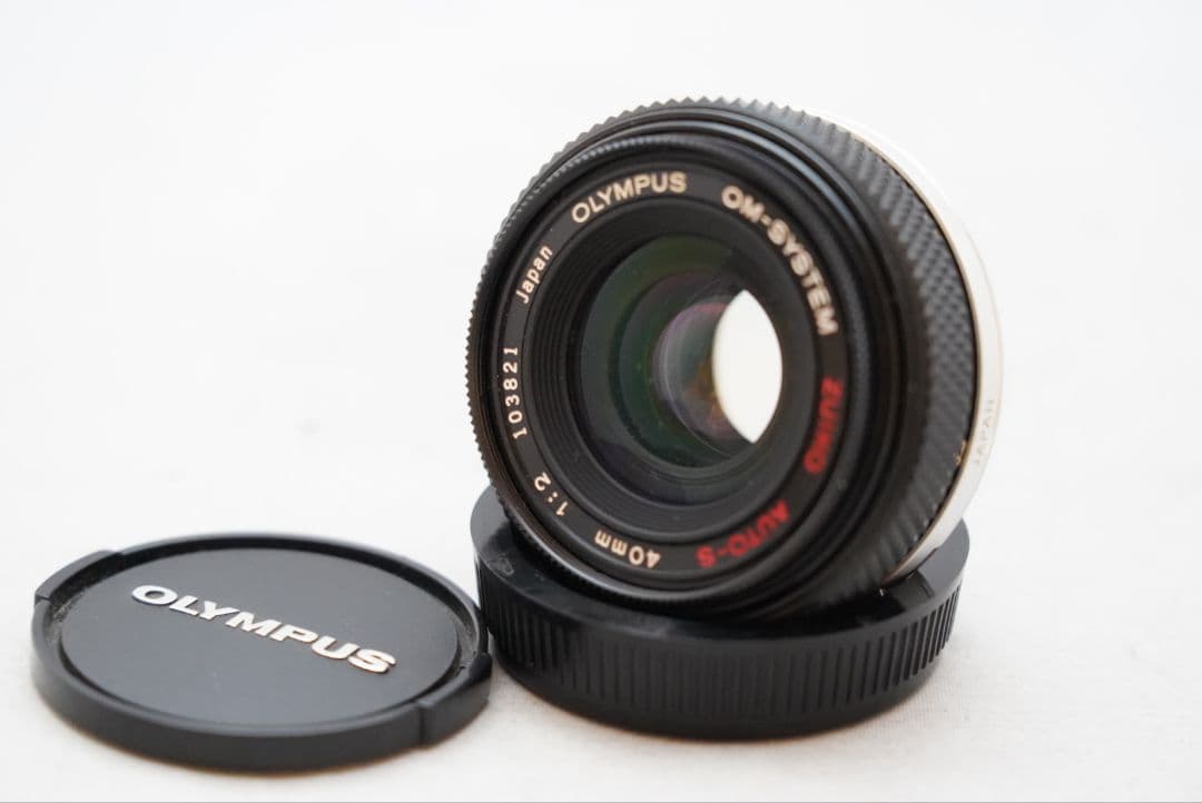 ☆超希少レンズ☆オリンパス OMシステム ズイコー オートS 40㎜ F=1:2