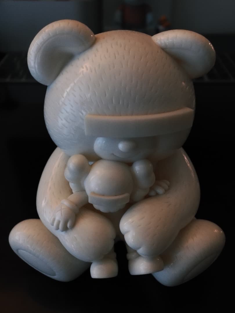 UNDERCOVER × KAWS ベアーコンパニオン 白 フィギュア