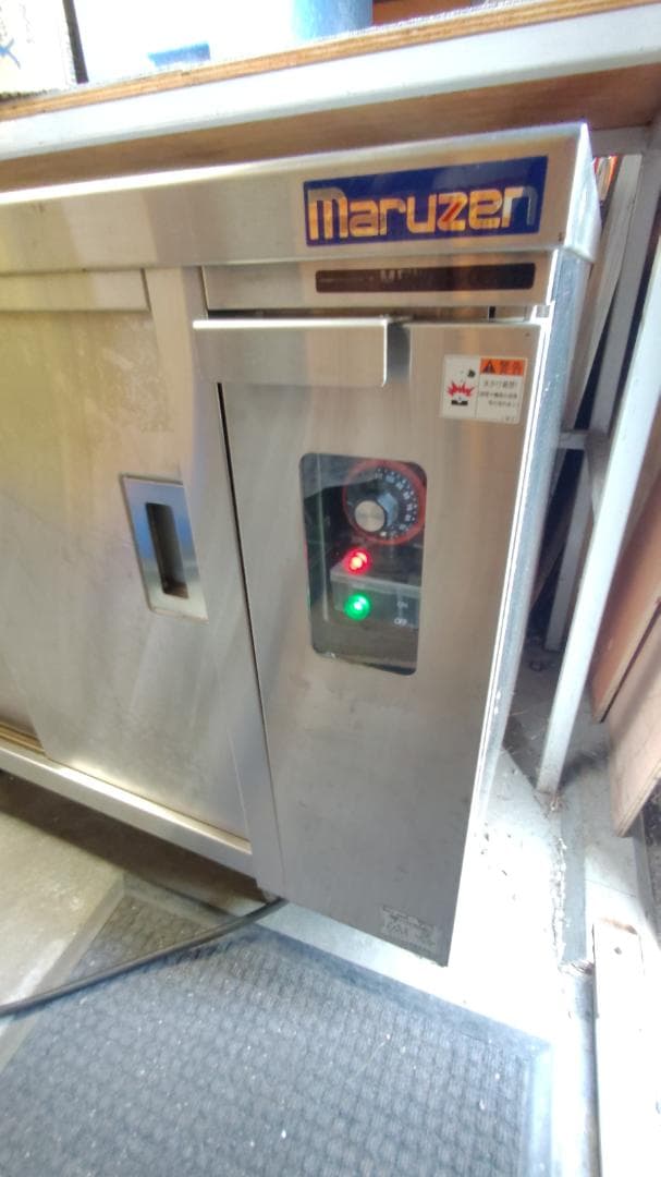 マルゼン 電気ディッシュウォーマーテーブル MEWD-096 2019年製