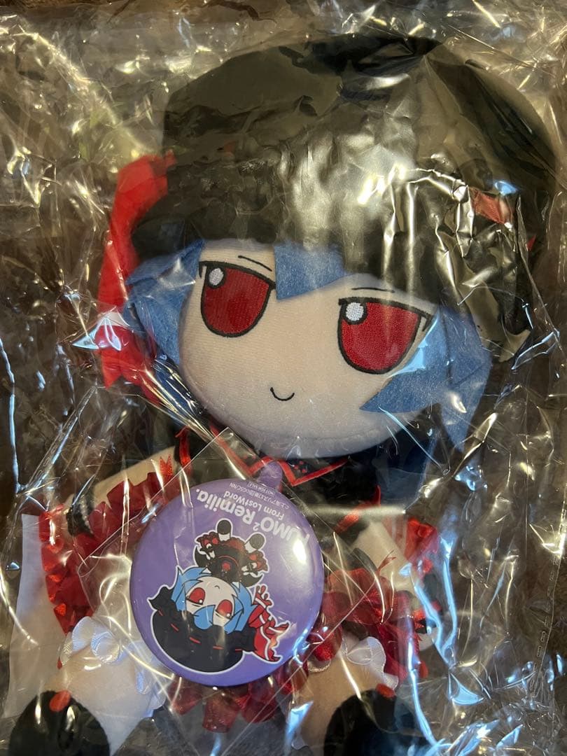 【新品,未開封】東方project ふもふも れみりあ,ふらん【缶バッジ付】