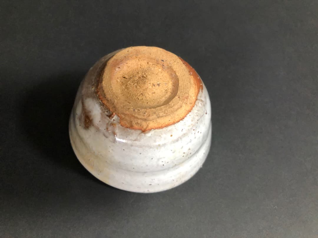 人間国宝　十代　三輪休雪（休和）萩焼　ぐい呑　酒盃　酒器　茶道具