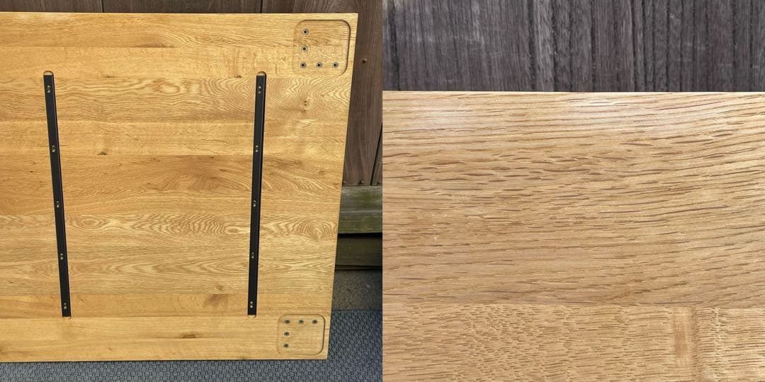 クラッシュゲート　デン　ダイニングテーブル　180cm　ナラ材　仙台　宮城