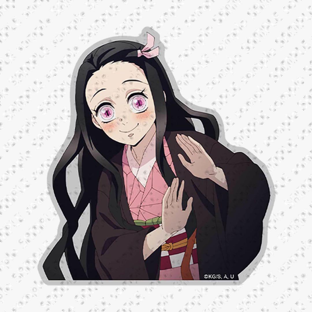 太陽を克服した禰豆子のひょっこりアクリルブロック