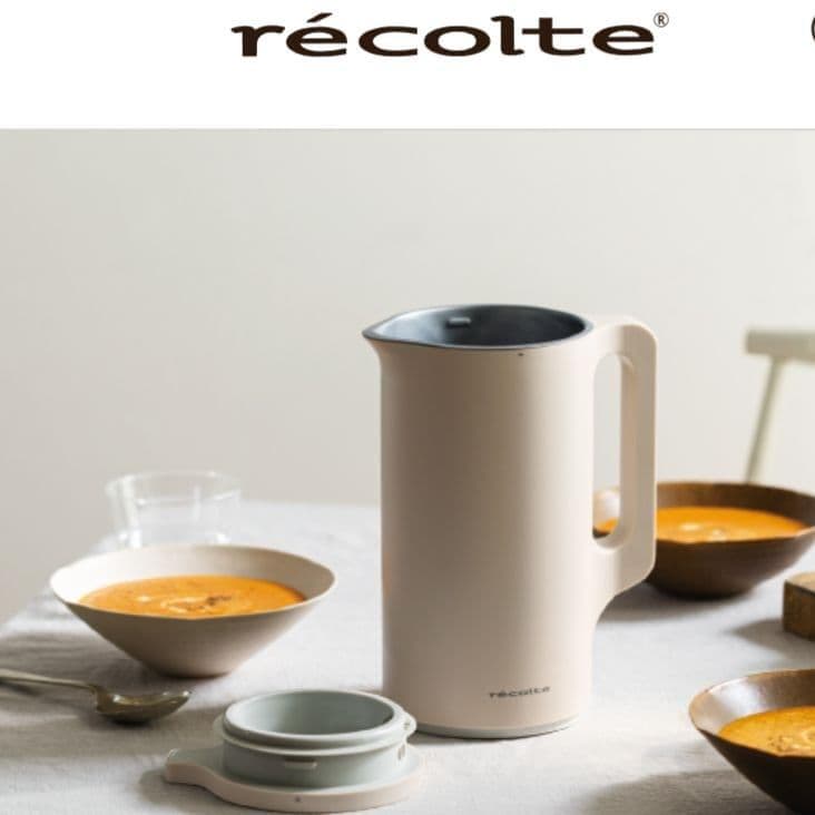 レコルト　Auto Cooking Pot　自動調理ポット　クリームホワイト