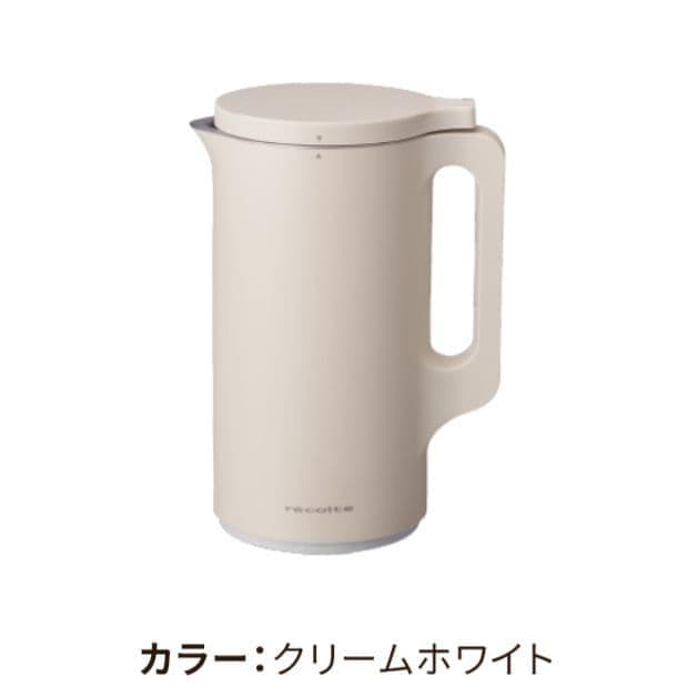 レコルト　Auto Cooking Pot　自動調理ポット　クリームホワイト