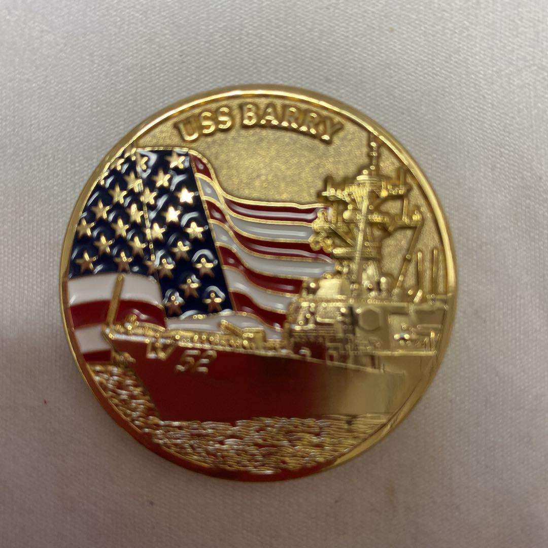 米海軍USS BARRY メダル