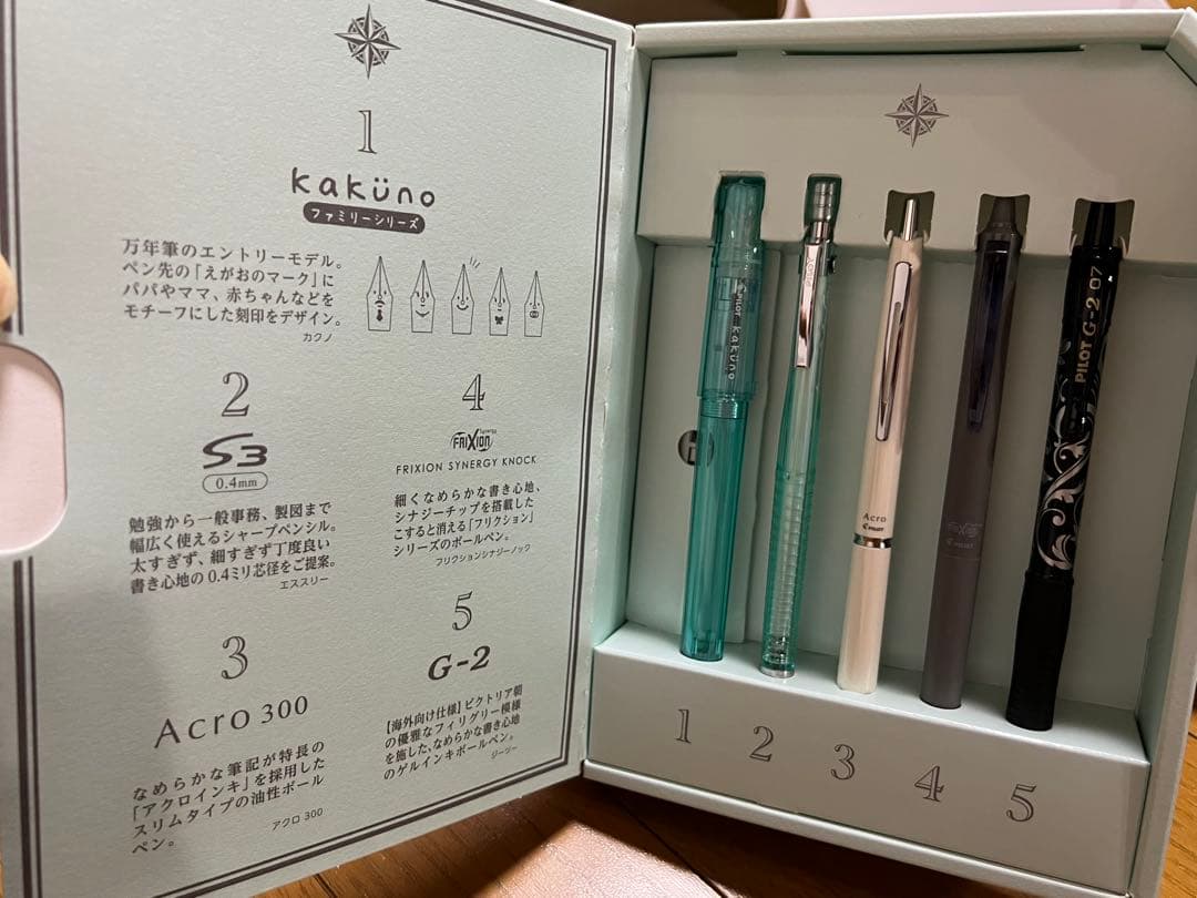 t16ra／パイロット　2025年株主　最高級筆記用具　4+1 RiDGE