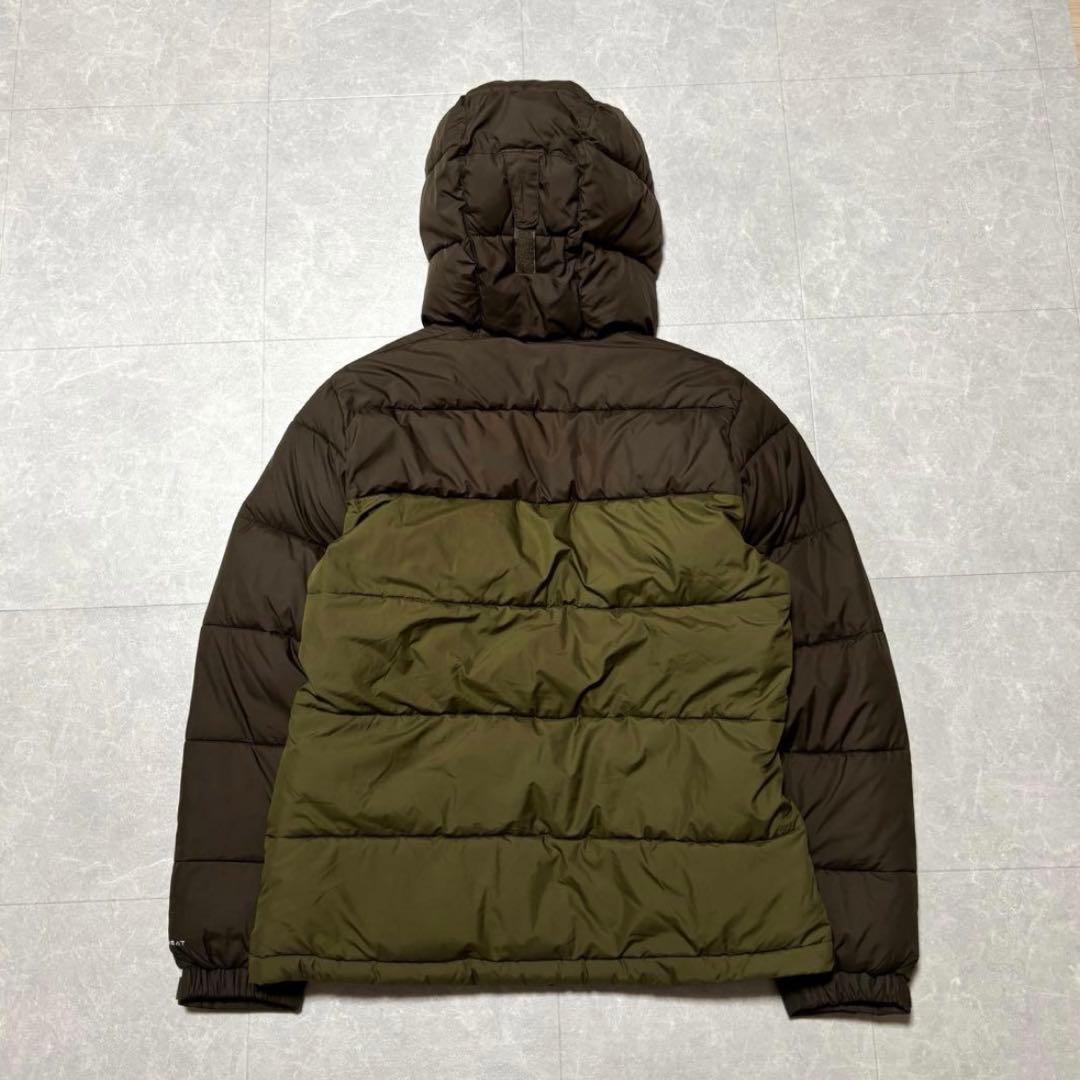 ね*む様 Columbia hooded puffer jacket グリーン