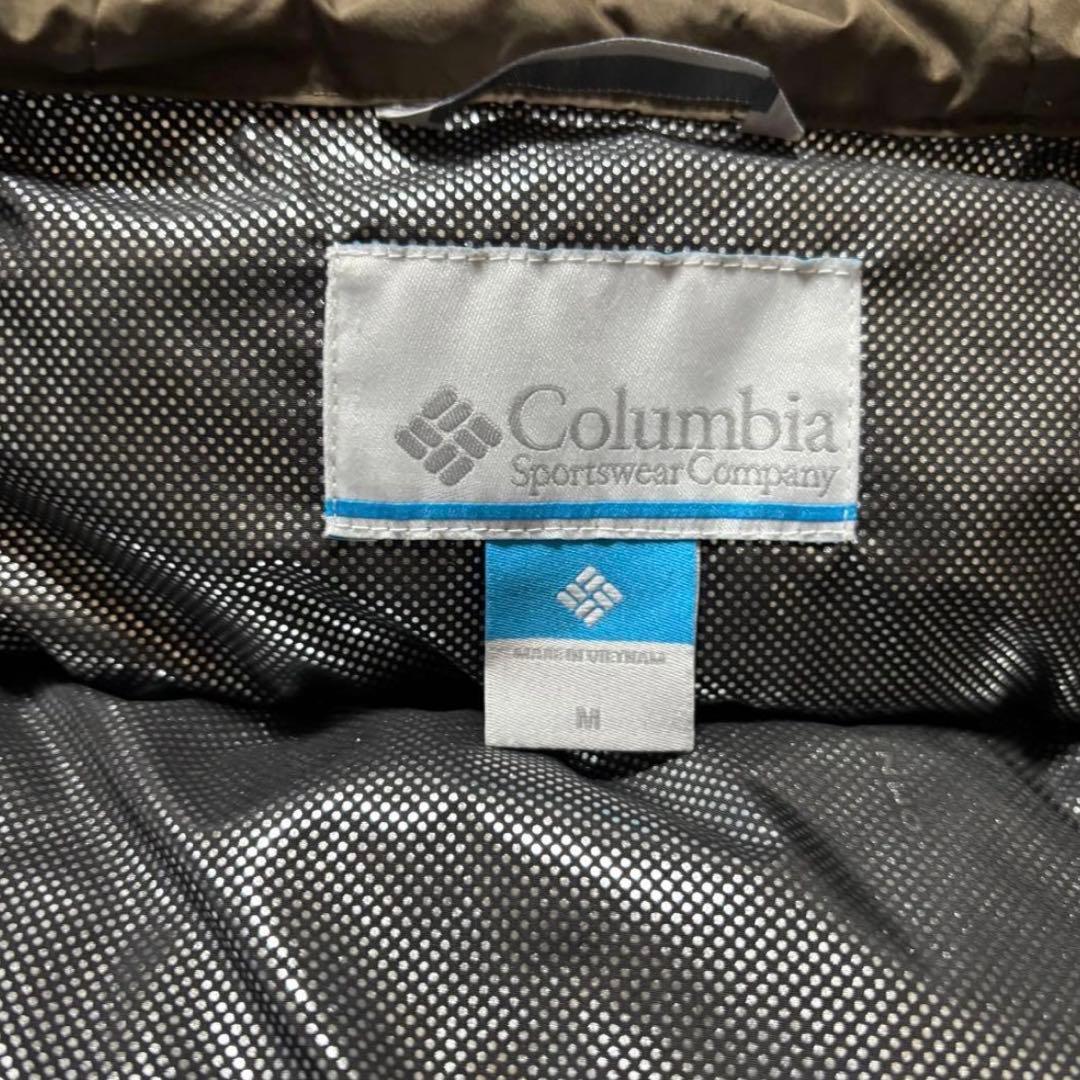 ね*む様 Columbia hooded puffer jacket グリーン