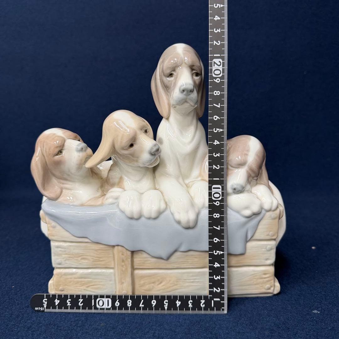 LLADRO リヤドロ PUPS IN BOX 1121 フィギュリン