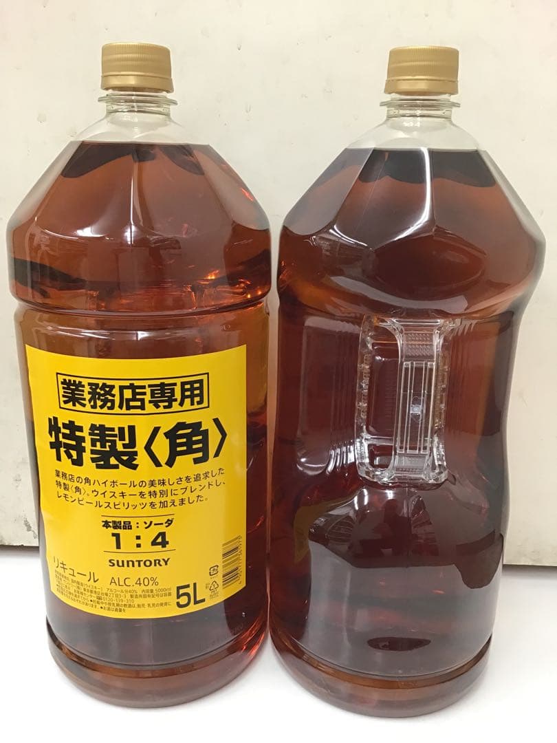 【即日発送 翌日着】 サントリー 角　５Ｌ　１ケース（４本入）