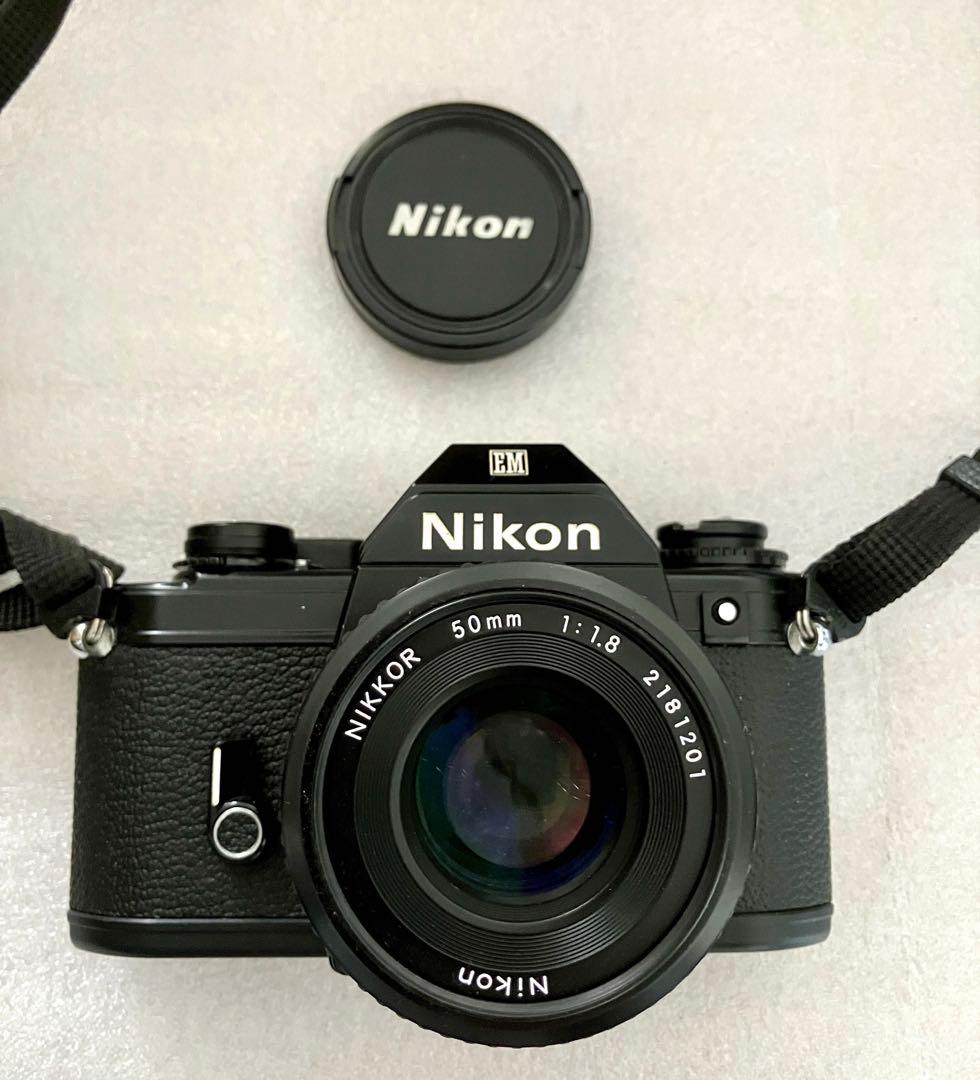 ジャンク Nikon EM 一眼レフカメラ NIKKOR 50mm f/1.8
