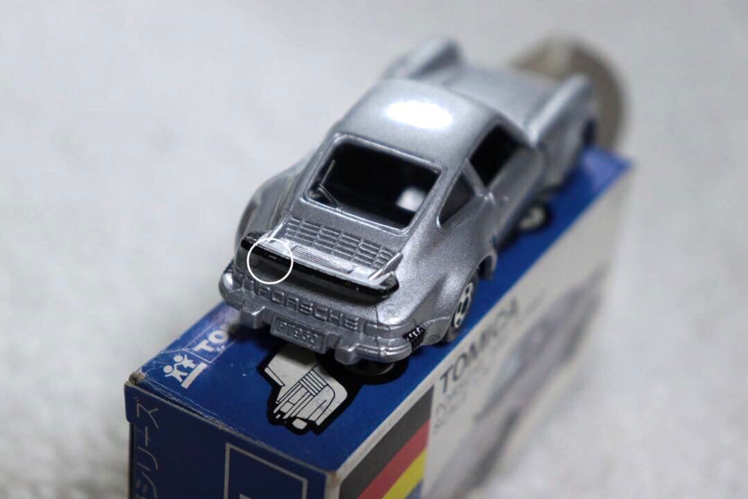 ポルシェ　930ターボ　日本製　トミカ　F1 1979 青箱
