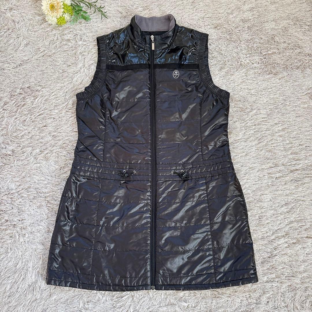 美品✨CASTELBAJAC ゴルフウェア ノースリーブワンピース 黒 44