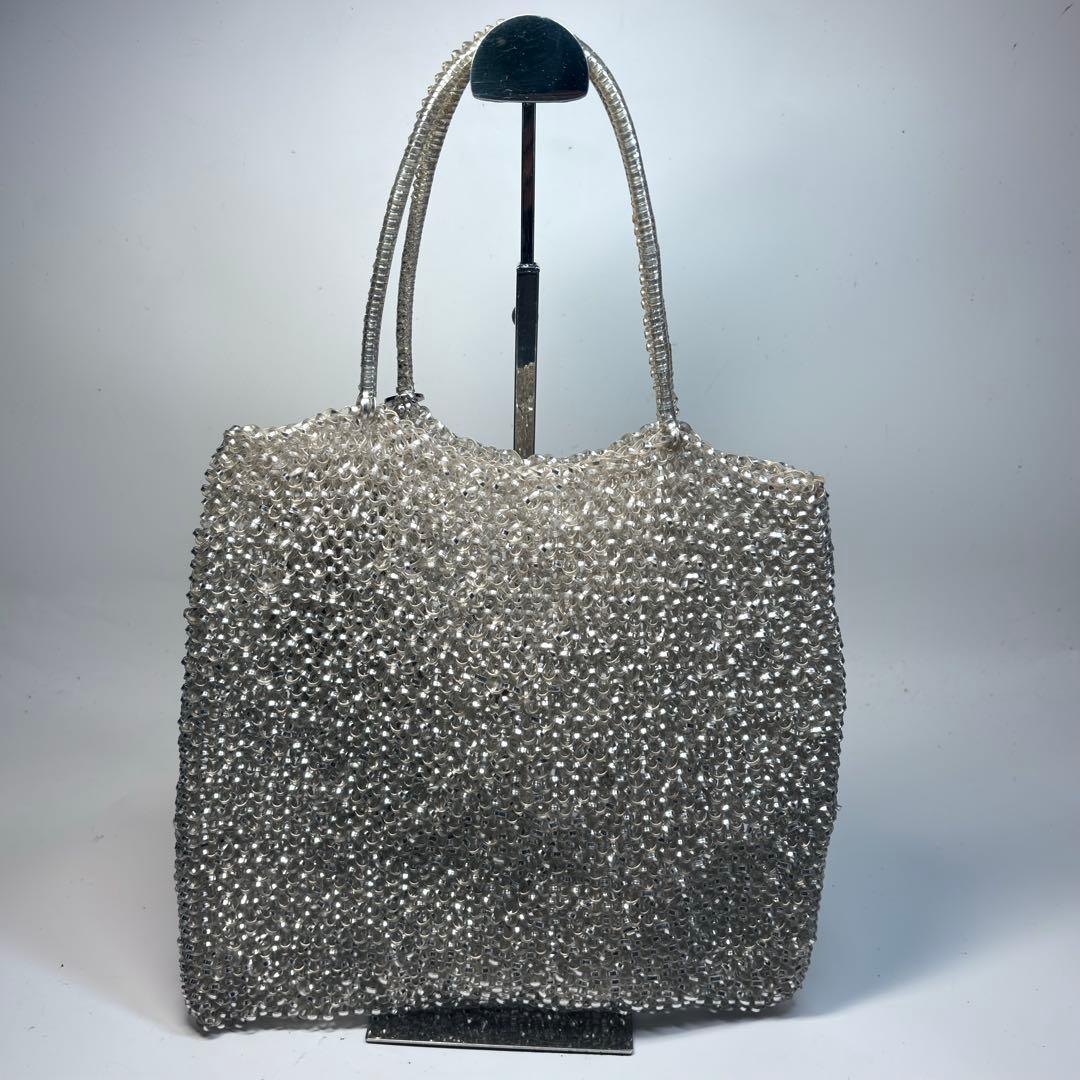 アンテプリマ ANTEPRIMA ワイヤーバッグ ハンドバッグ 手提げ シルバー