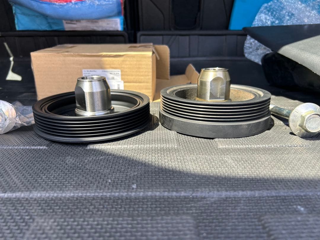 【スバル純正】クランクプーリー FB20 軽量 レスポンスアップに