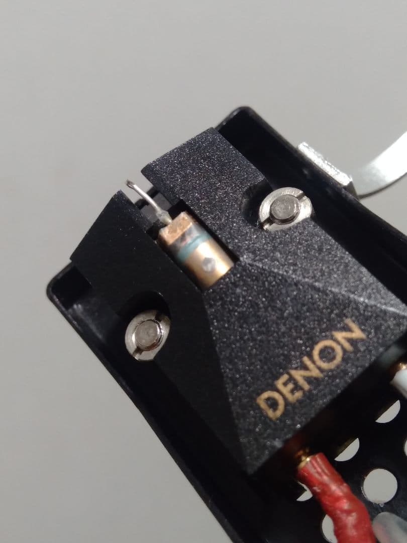 デノン MCカートリッジ DL-103LC2 修復品ですが音質良好