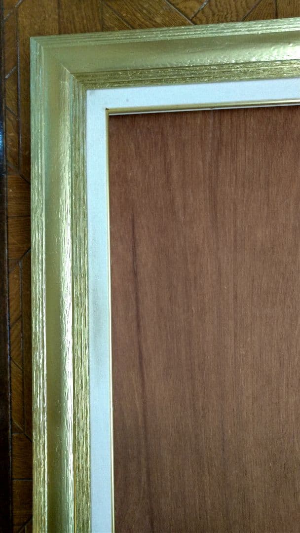 F15油彩額　ゴールド額縁