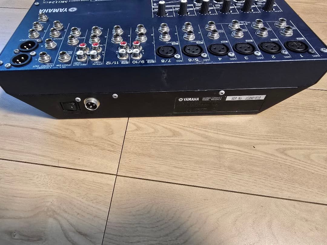 YAMAHA MG124CX DJミキサー 動作未確認