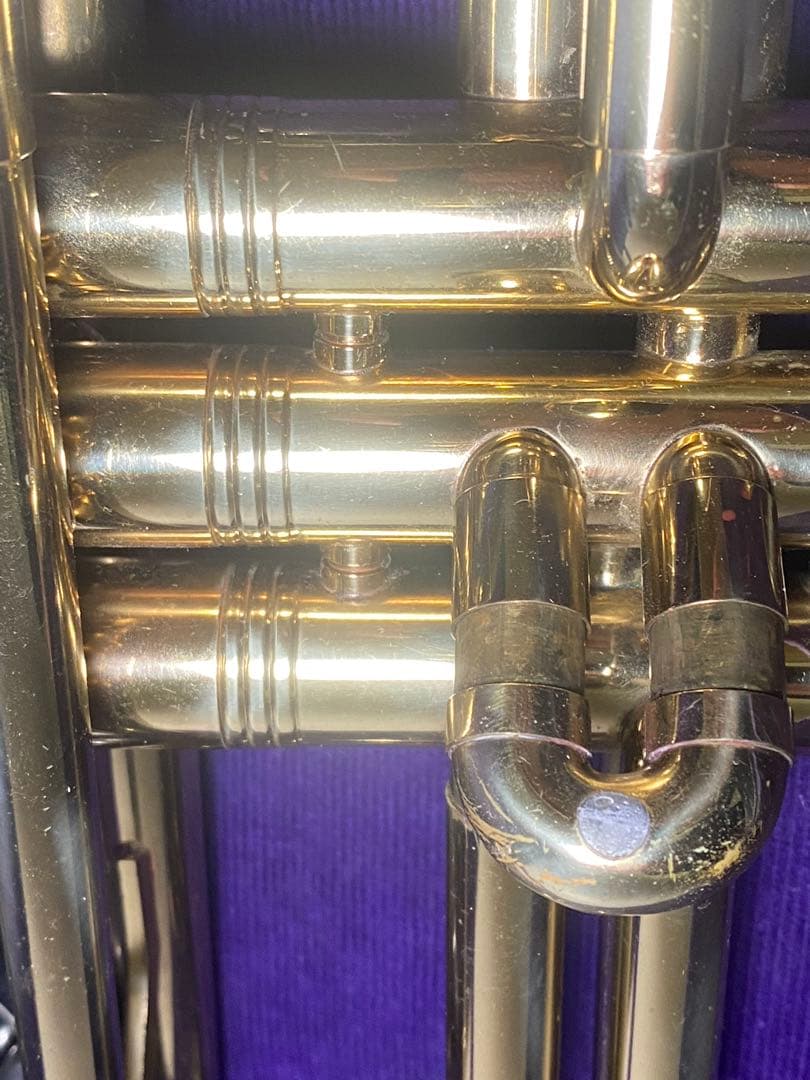 トランペット　本体 真鍮製 3バルブ ケース付き