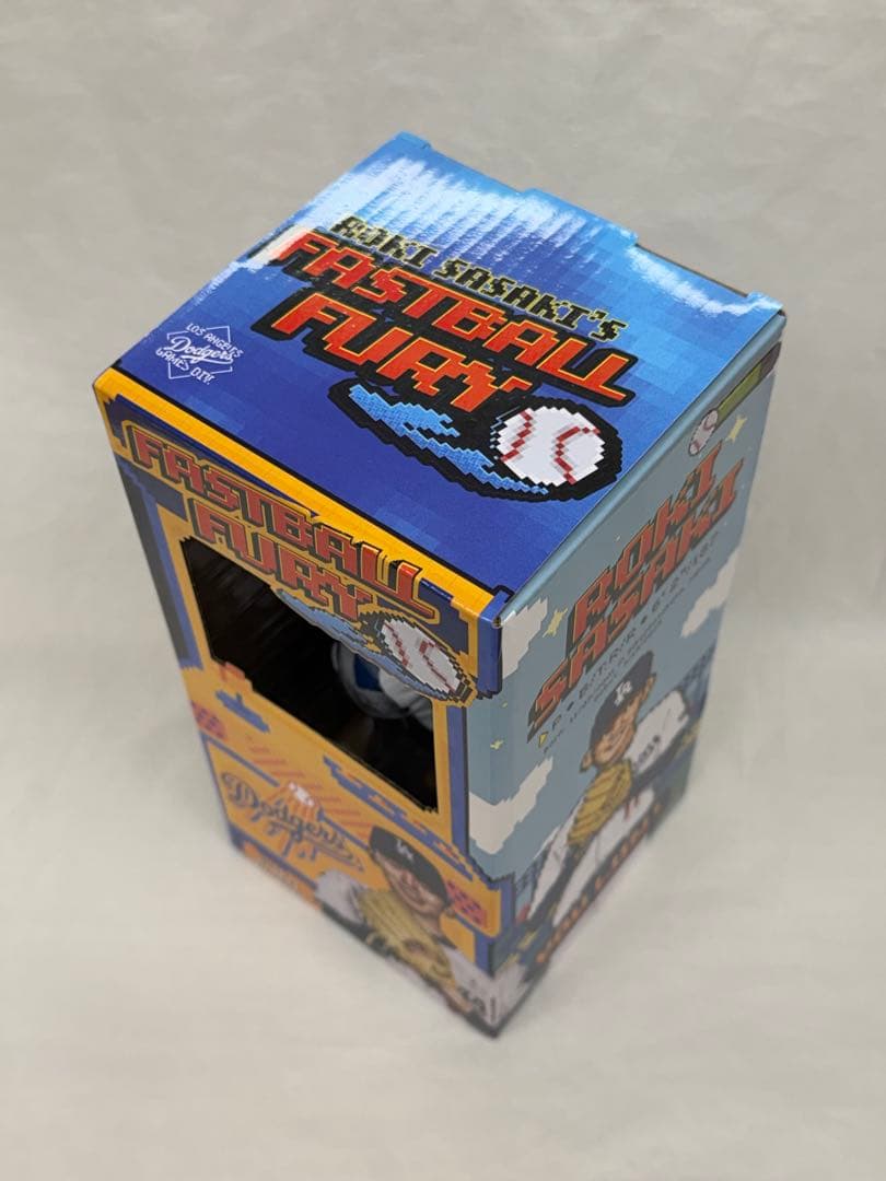 【ドジャースタジアム限定】8/4 限定 佐々木朗希　記念 ボブルヘッド