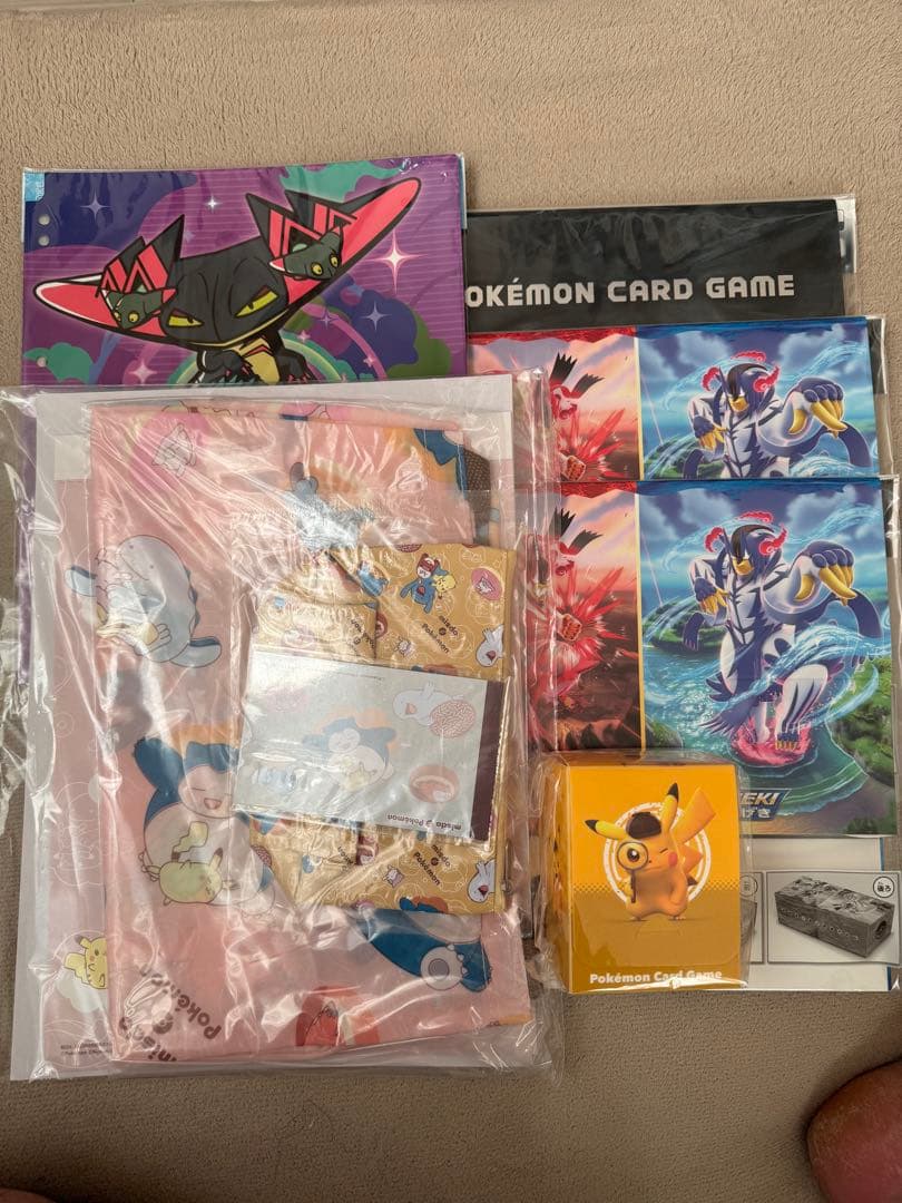 ポケモンカードゲーム！ファイル！デッキケース！プレイマットなどまとめ売り
