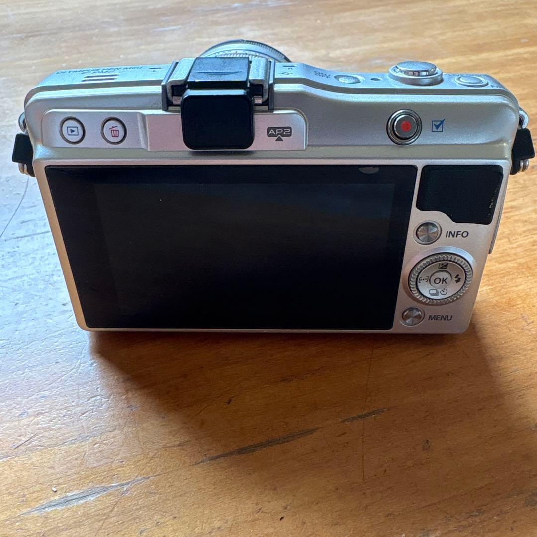 OLYMPUS PEN mini E-PM2 充電コード レンズ レンズの袋