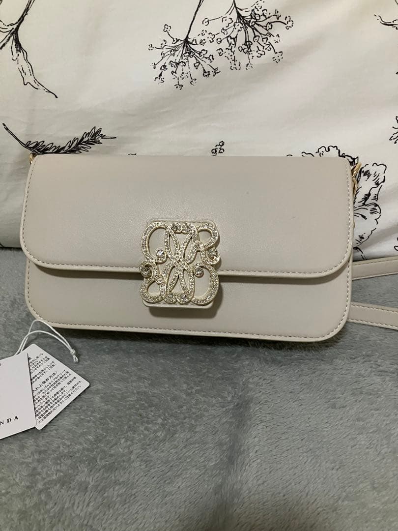 RANDAモノグラムビジューマルチWAYレクタングルバッグ